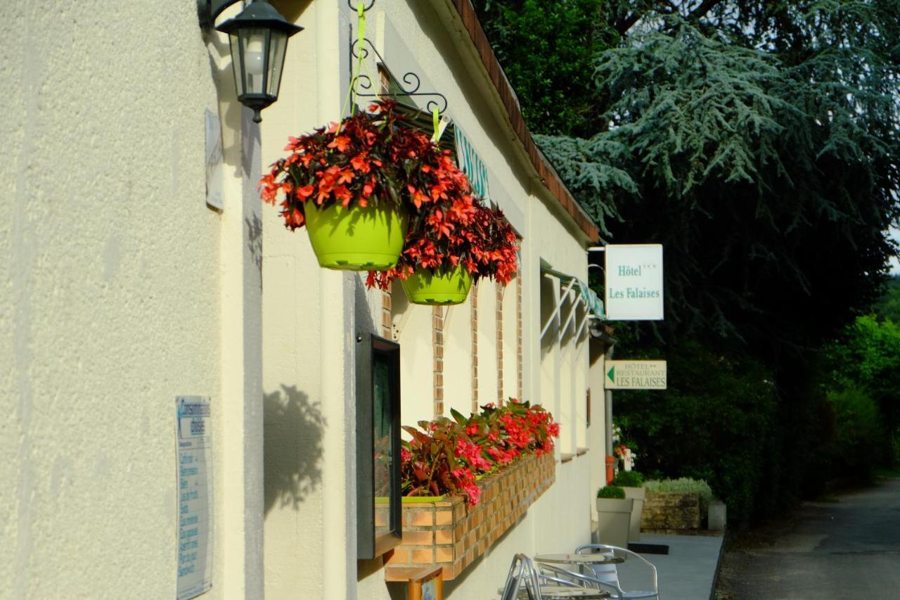 Hotel Restaurant Les Falaises Bouzies Bagian luar foto